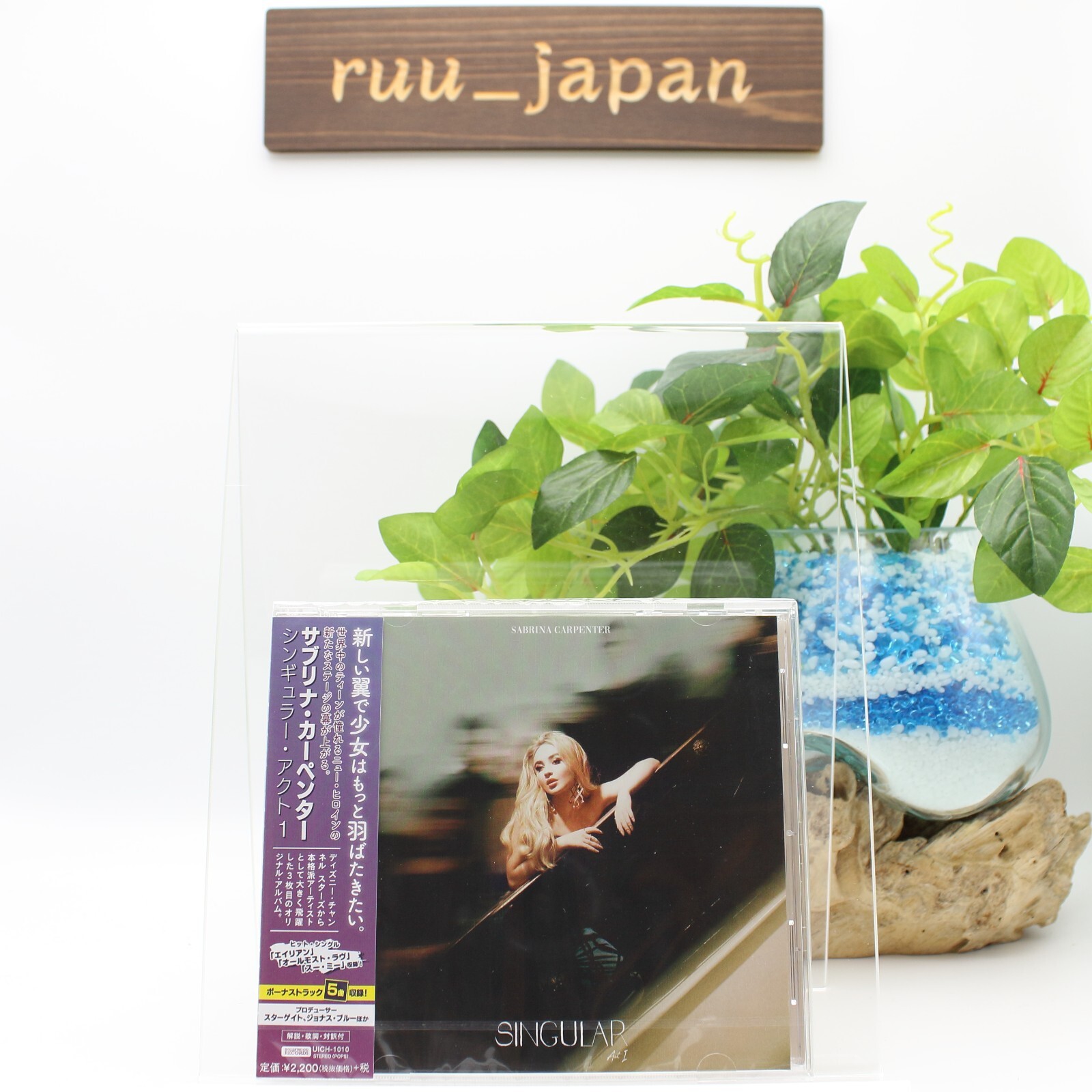 JAPAN CD SABRINA CARPENTER SINGULAR ACT 1 with  BONUS TRACKS FOR JAPAN NEW