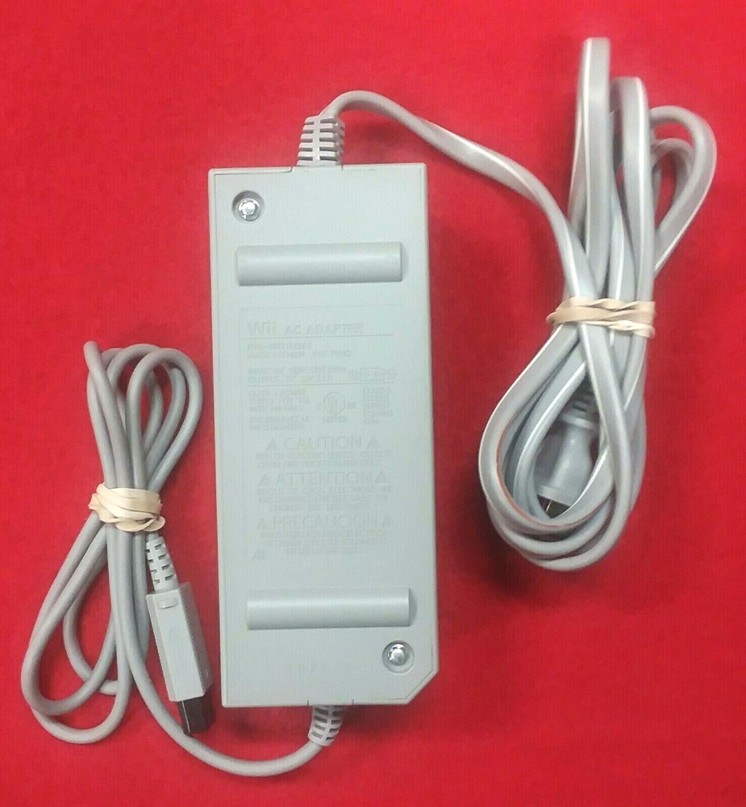 Nintendo WII Genuine OEM Power AC Adapter RVL002 TESTED
