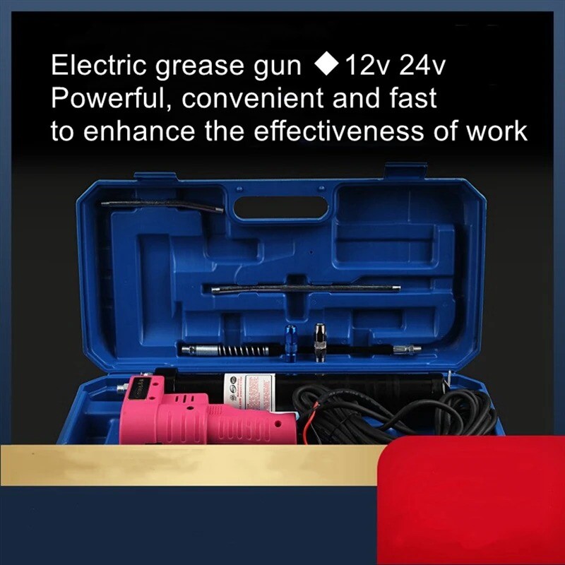 Electric Grease Gun 12V24V Portable Grease Gun High Pressure Grease Gun Grease