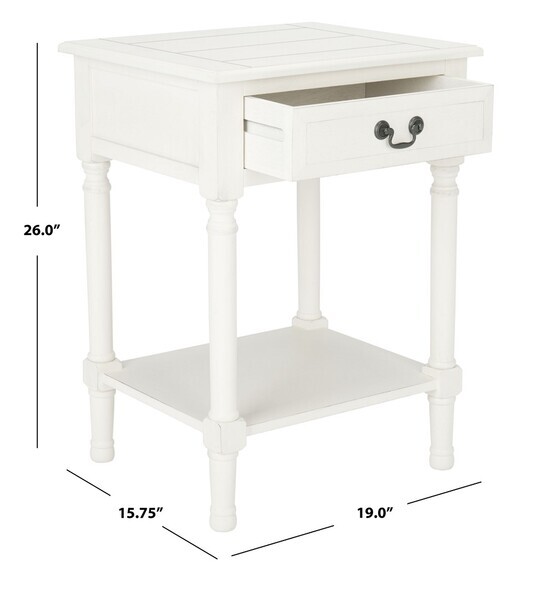 Safavieh WHITNEY 1 DRAWER ACCENT TABLE, Reduced Price 2172745330 ACC5705A
