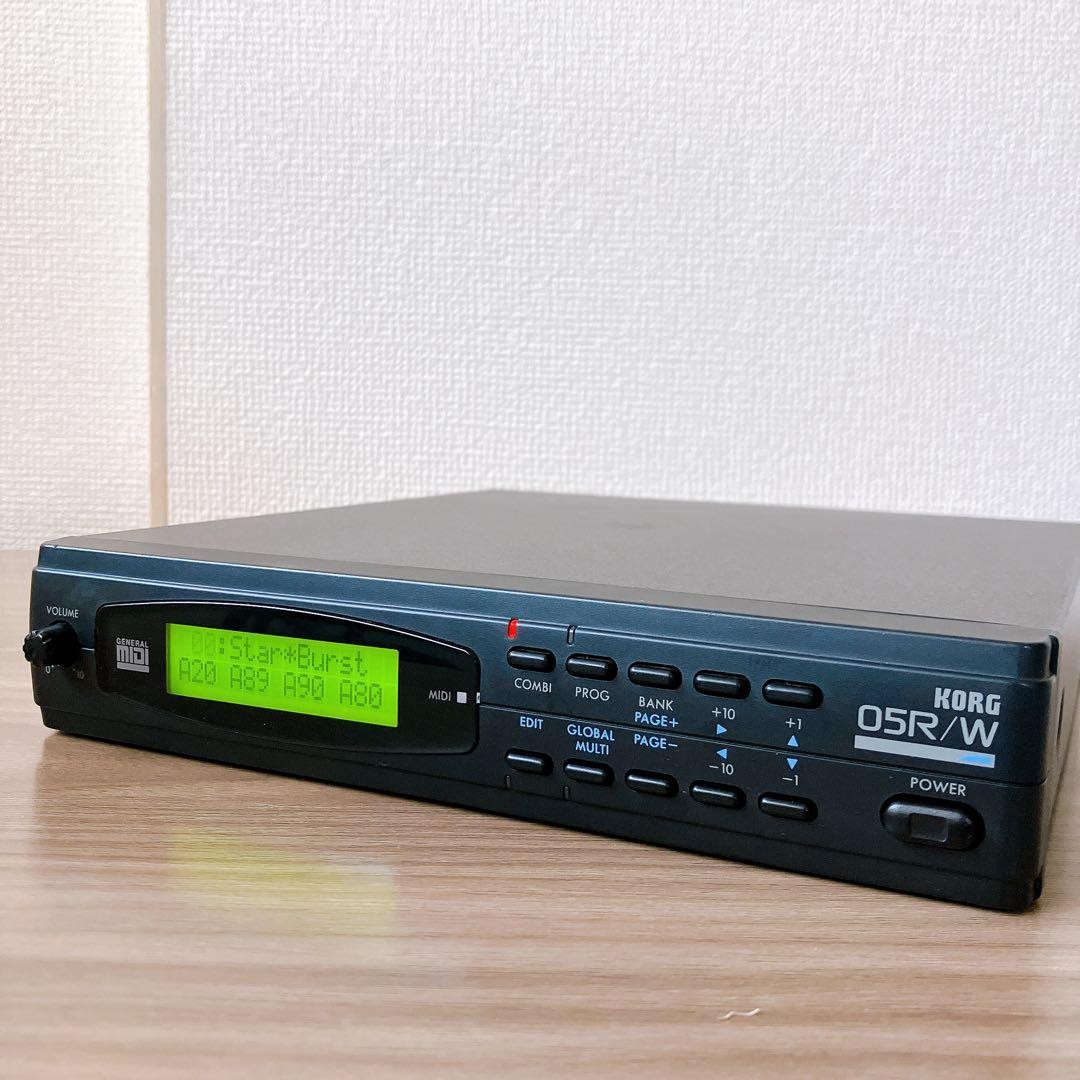 Korg 05R/W Ai2 Synthesis MIDI Synth Sound Module Excellent Screen Tested Working
