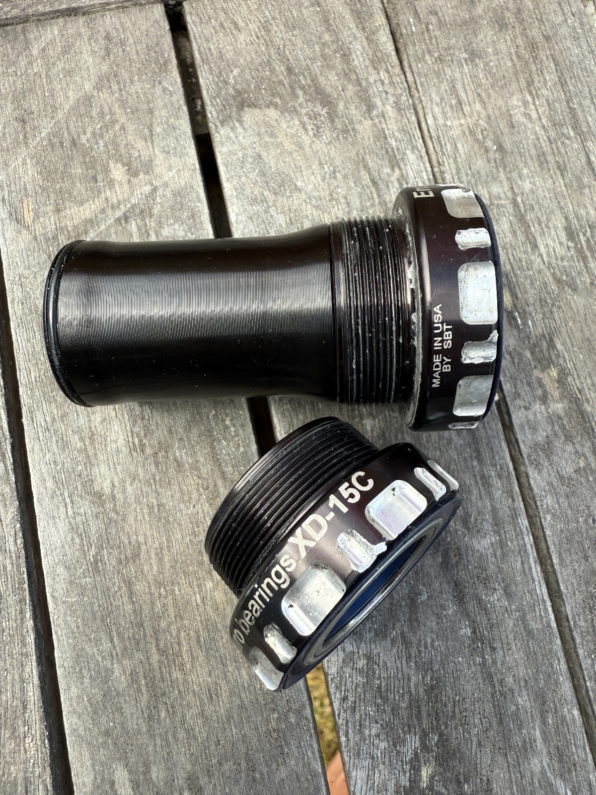 Enduro XD-15 Corsa BSA ROAD Threaded Bottom for Shimano 24mm, black