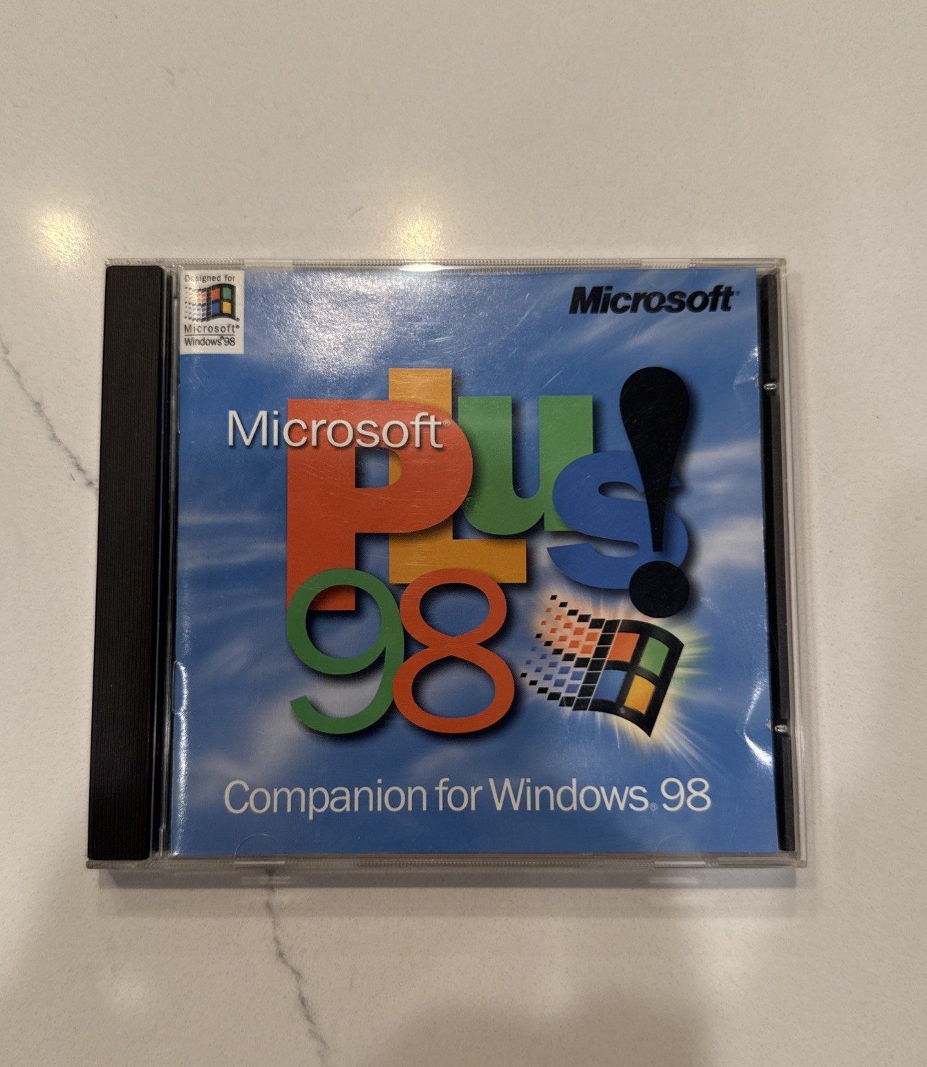 Microsoft Plus Companion For Windows 98 CD And Key - Very Good Condition - Used