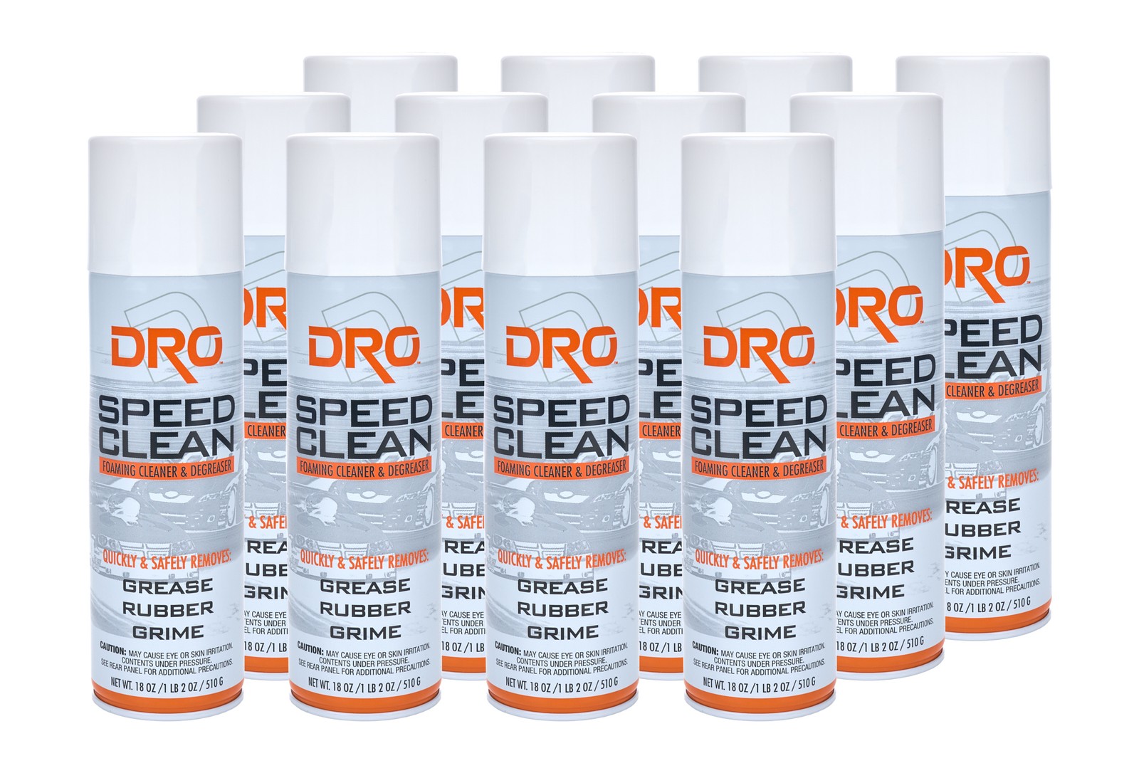 Driven Racing Oil Speed Clean Degreaser 18 oz Aerosol, Set of 12