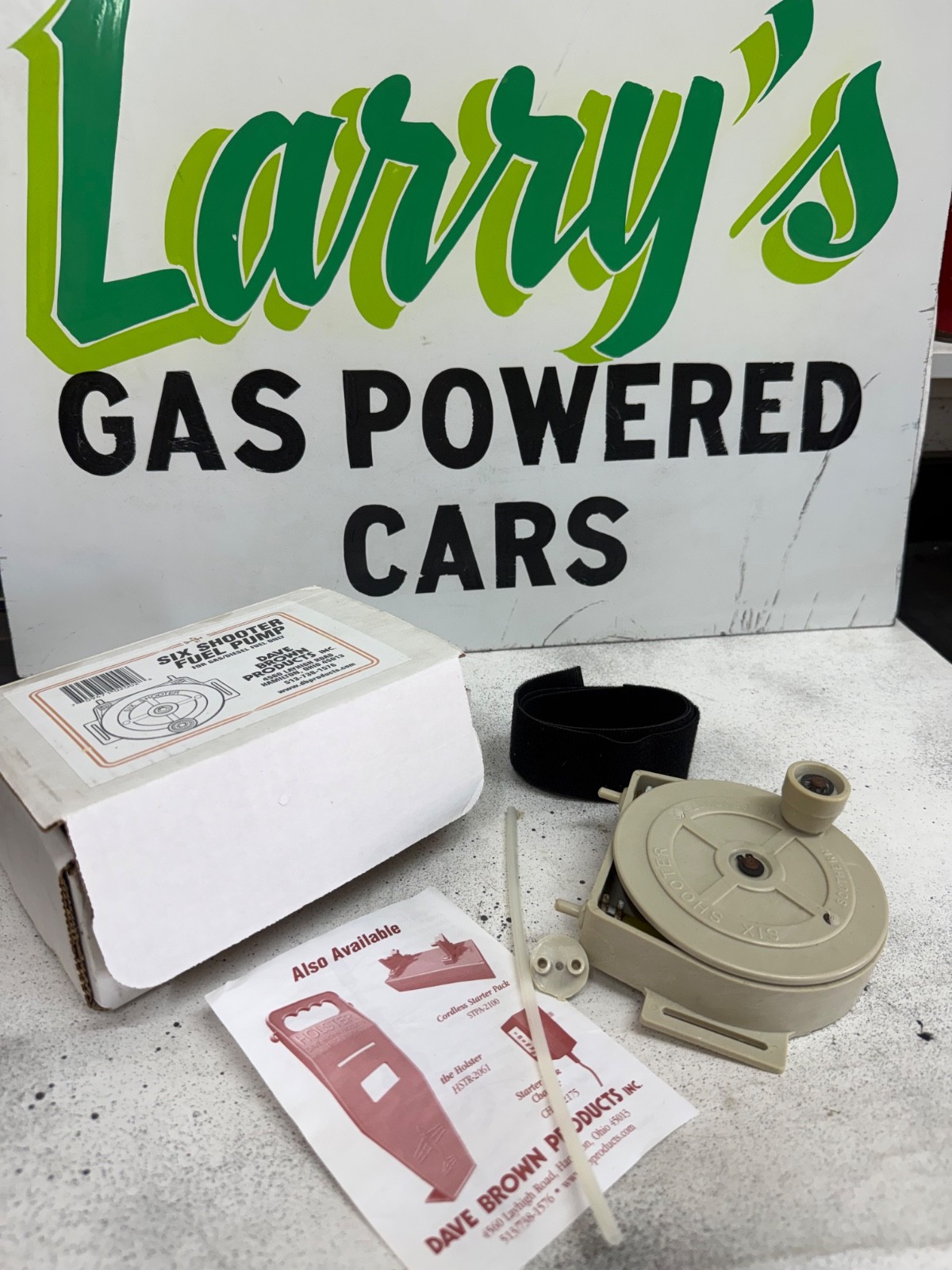 VINTAGE DAVE BROWN FUEL PUMP NEW! IGNITION MODEL AIRPLANE ENGINES