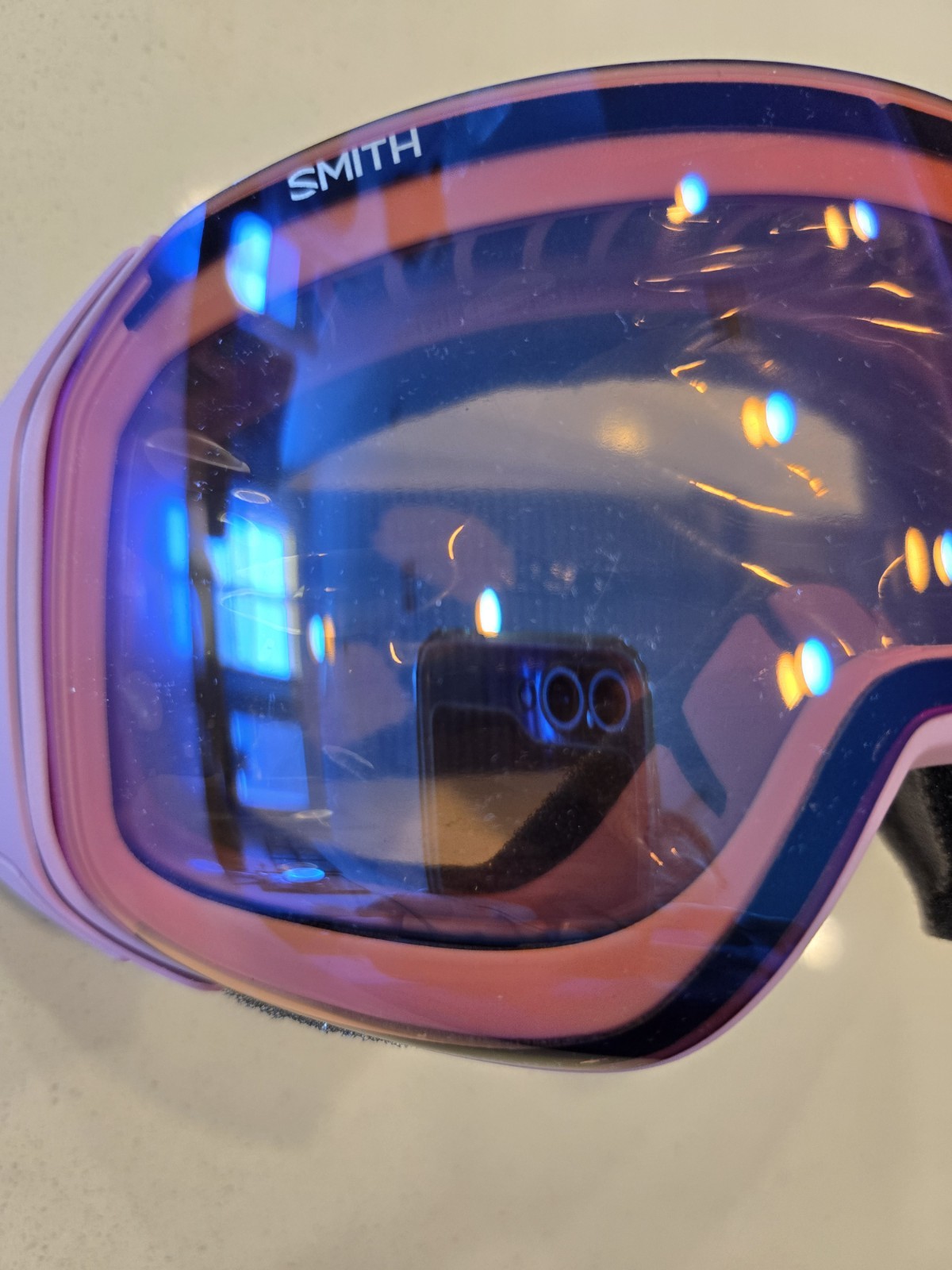 New Smith 4D Mag S Proper Pink Paint Brush Goggles Chromapop Storm Blue Sensor