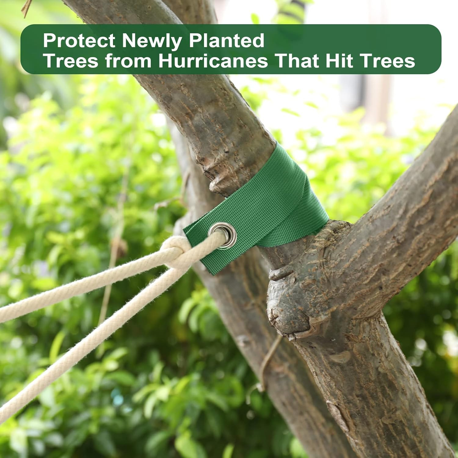 12 PCS Tree Straps for Staking, Tree Support Straps for Guying Staking