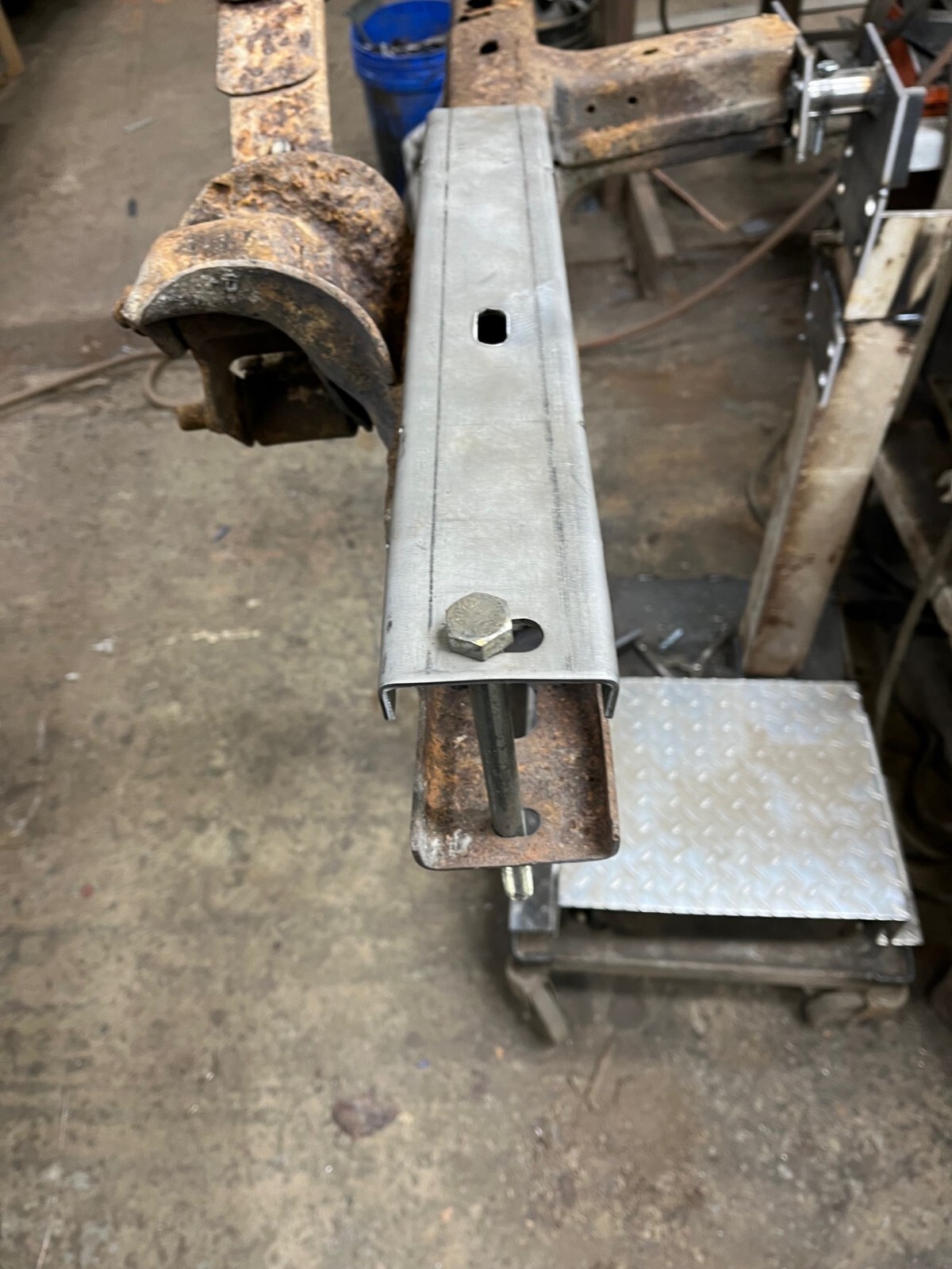 Early Bronco bottom Frame Repair 17" section 66-77 Ford 10 Gauge Steel New