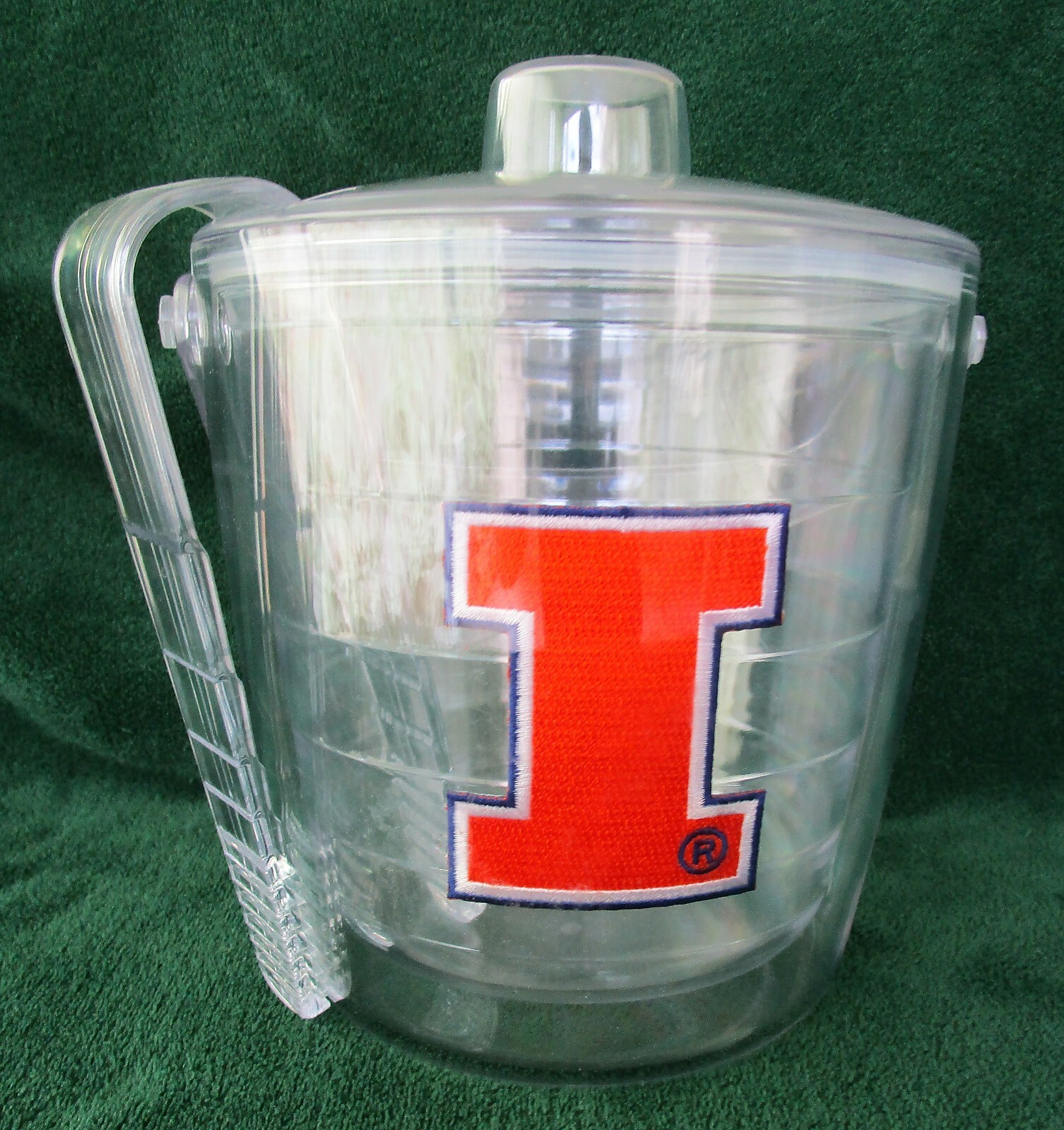 TERVIS TUMBLER CO. ICE BUCKET & TONGS - ILLINOIS UNIVERSITY "I" LOGO