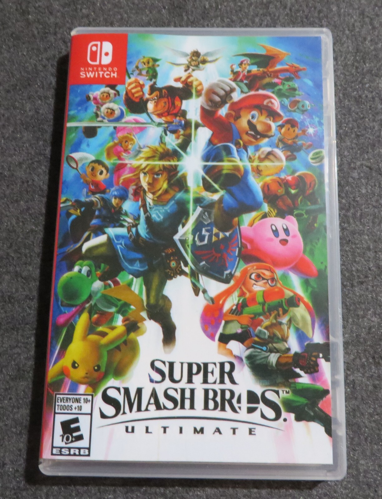 Original OEM Box Case Replacement Nintendo Switch Super Smash Bros. Ultimate