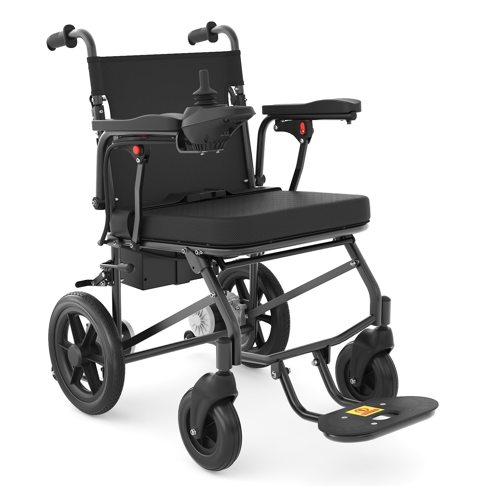 Lightweight Electric Wheelchair for Adults,Motorized Wheelchair Power Portabl...