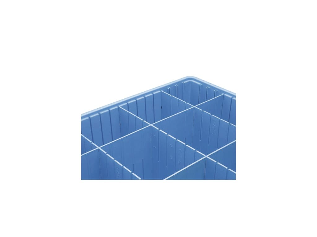 Metro DL93080BAS - Static Dissipative Box Divider, 20.88' x 7.5', Blue