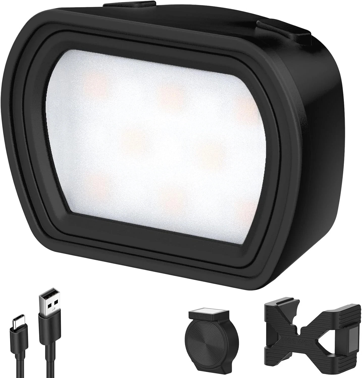 NEEWER BASICS Magnetic Auxiliary Light Compatible with DJI OSMO Pocket 3 Camera