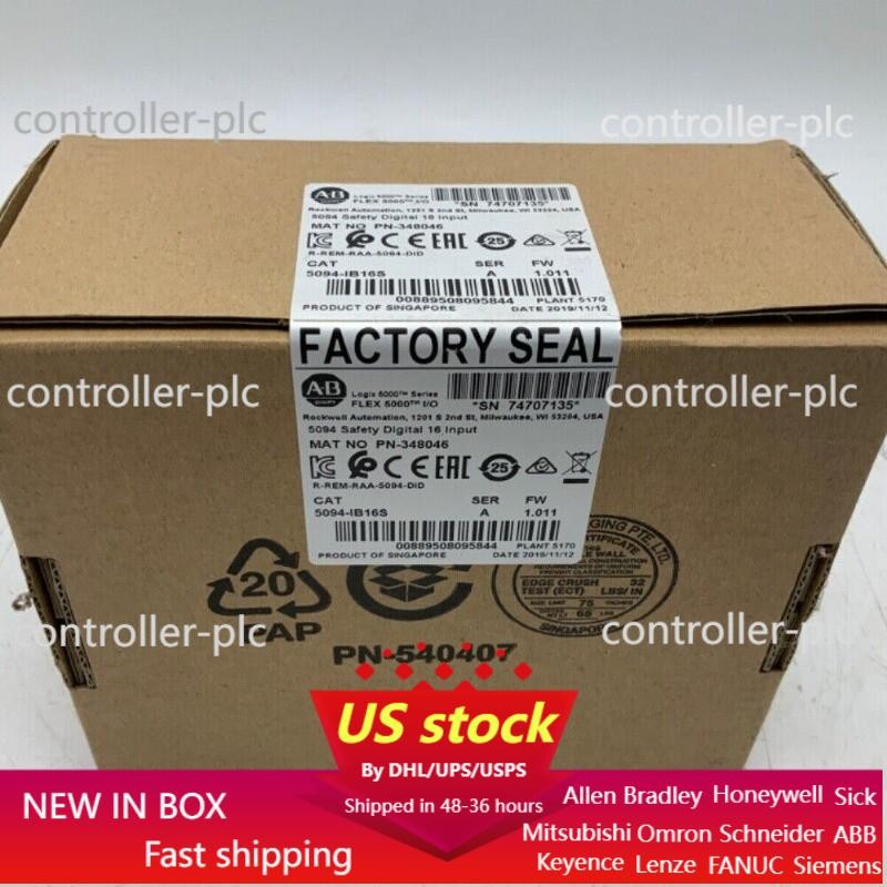 SEALED ALLEN BRADLEY 5094-IB16S 5094 SAFETY DIGITAL 16 INPUT US Free Tax