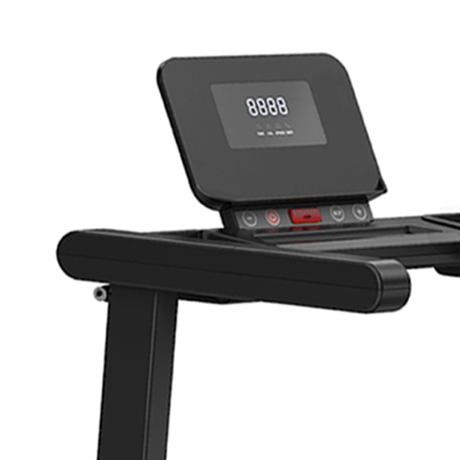 Folding Treadmill With Handles 2.5HP Foldable Treadmill 300 LBS Capacity DQMS