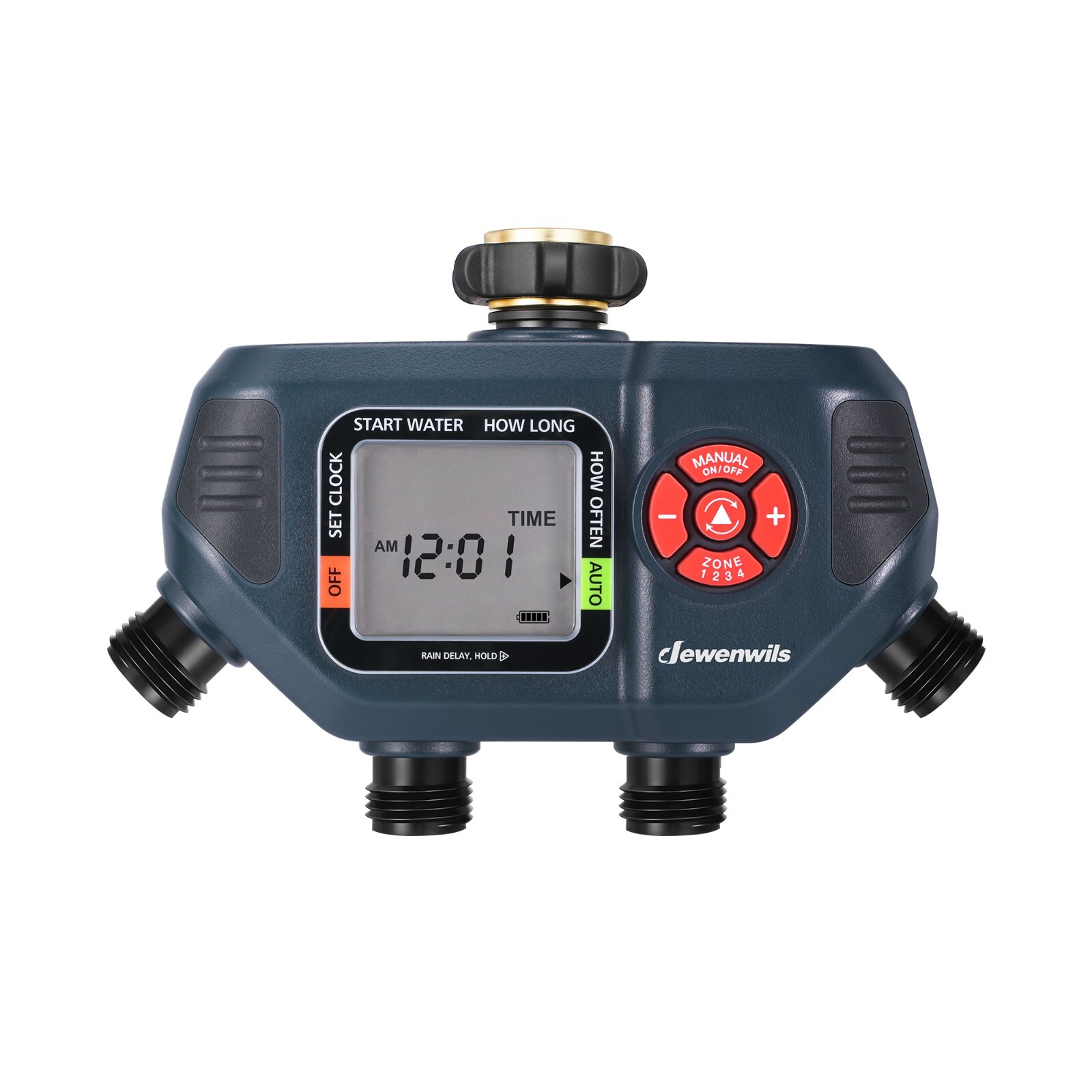 Programmable Water Hose Sprinkler Timer 4 Zone Garden Drip Irrigation Timer