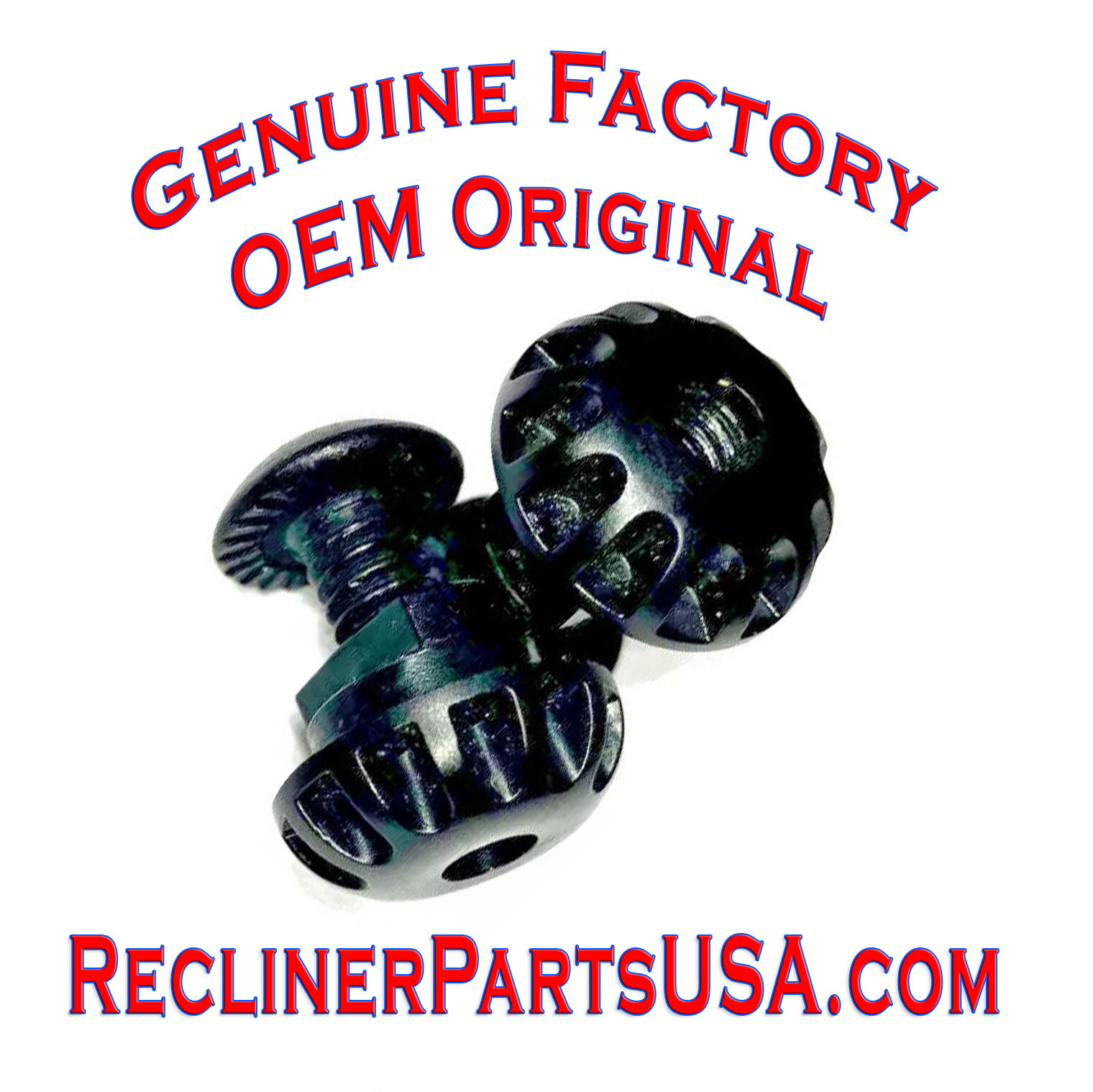OEM LAZYBOY PARTS La-Z-Boy Recliner Leg Foot Rest Screw Bolt Plastic Grommet Set