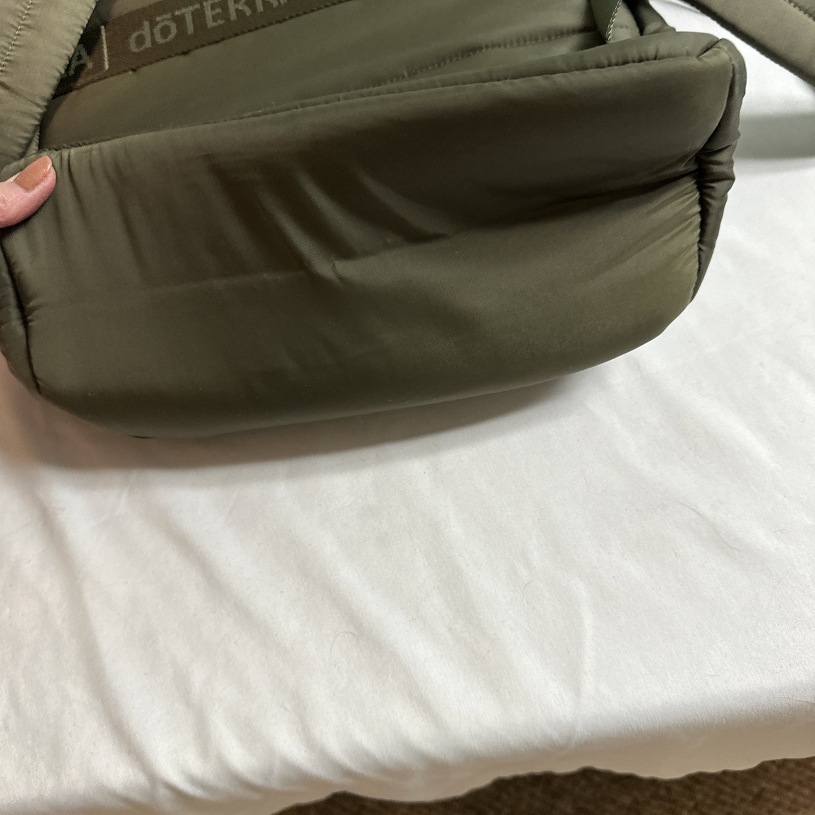 Doterra 2024 Olive Green Backpack With Orange Accents, Only Used At Convention