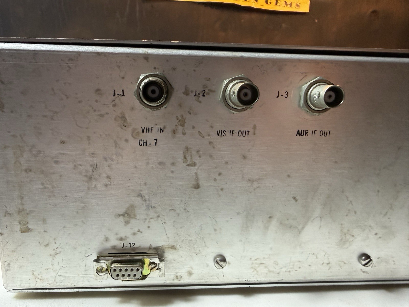 COMMUNICATION MICROWAVE CH-7 CH-D3 COMWAVE RECEIVER