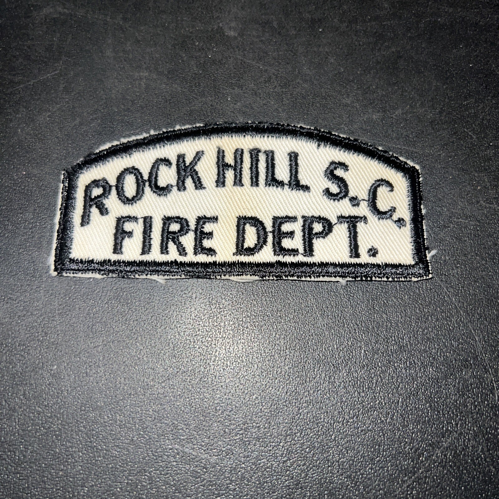 Vintage Obsolete Fire Department Patch South Carolina Rock Hill