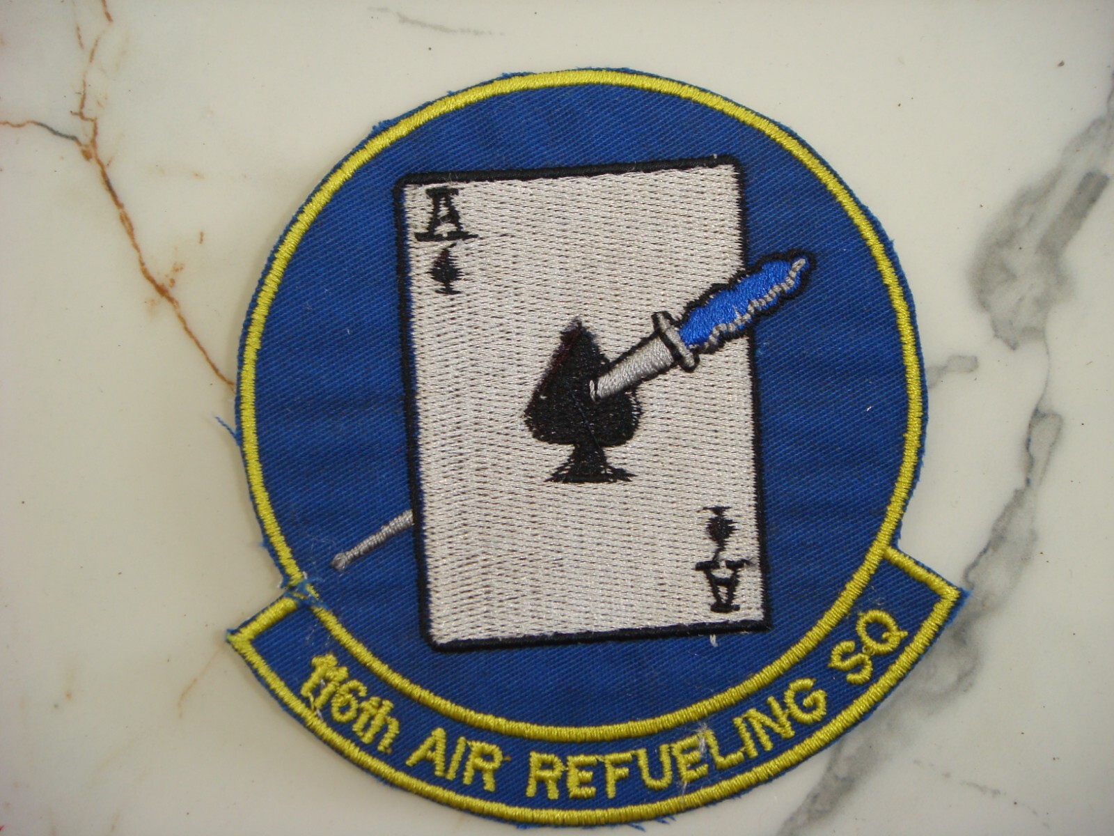 US 116th AIR REFUELING SQUADRON AT WASHINGTON AIR NATIONAL GUARD PATCH
