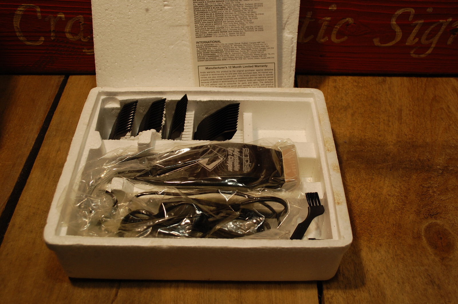 Andis Endurance Clippers Adjustable Blade Ear Trimmer