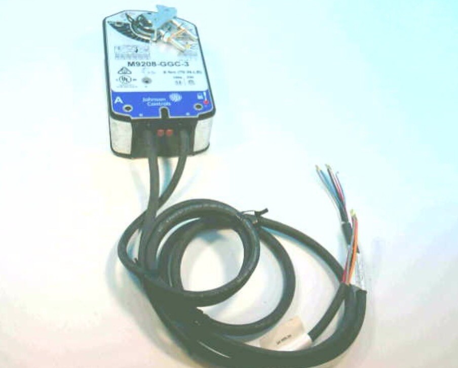 Johnson Controls Electric Spring-Return Actuator M9208-GGC-3