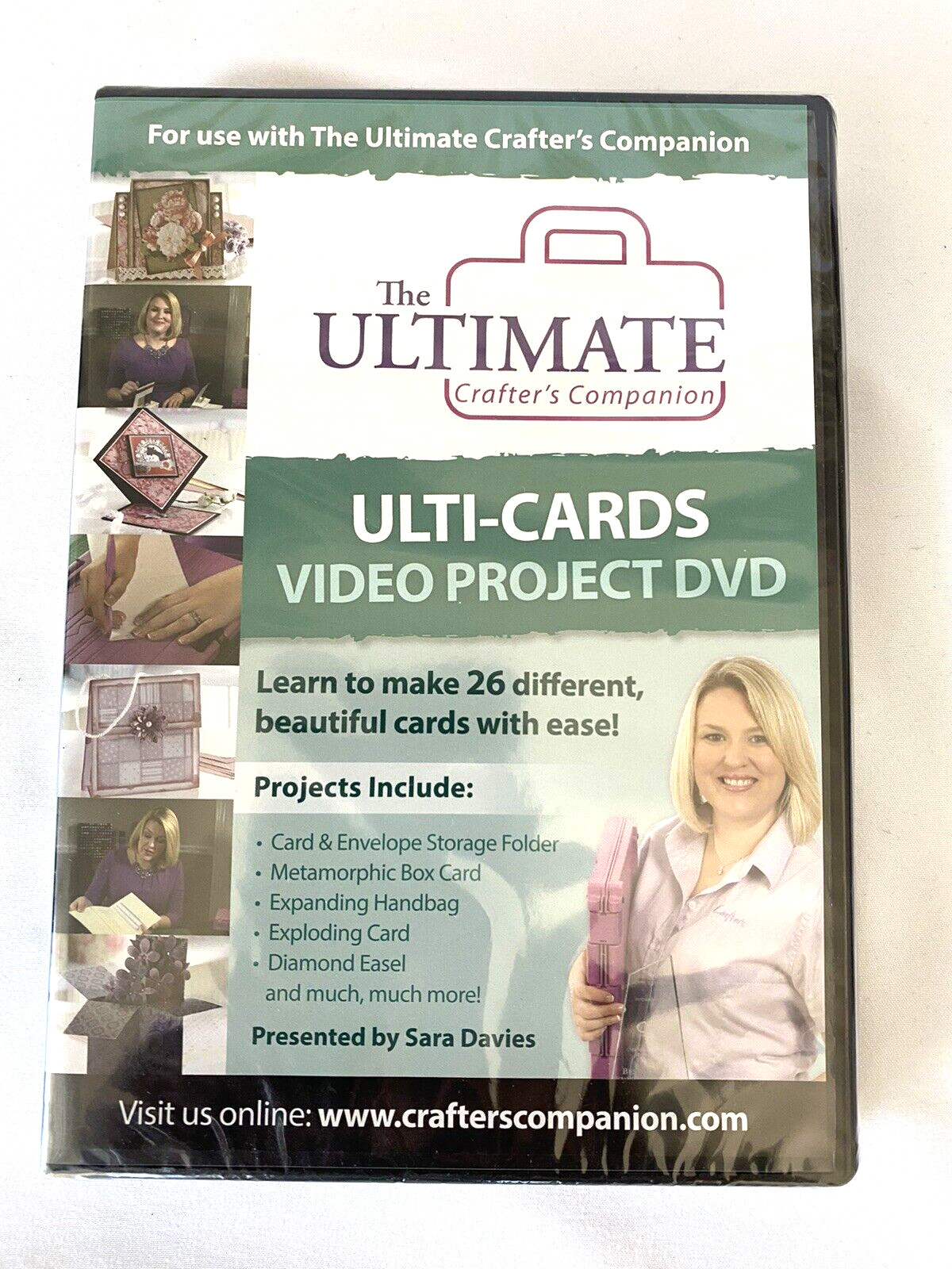 The Ultimate Crafter's Companion Ulti-Cards Video Project DVD - New Sealed