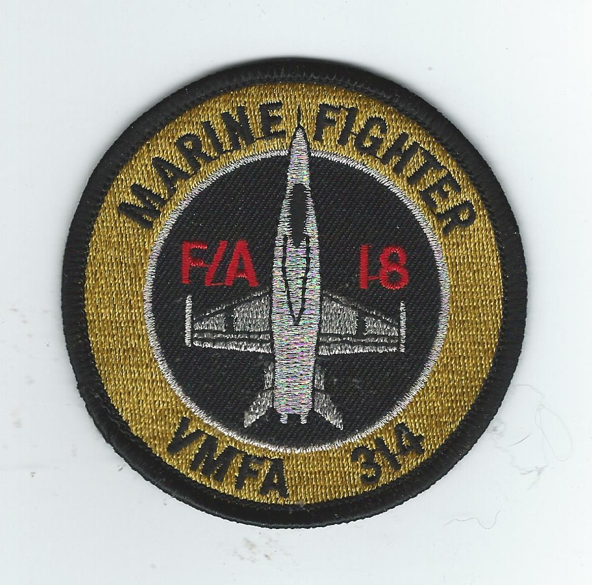 VMFA-314 F-18 bullet patch