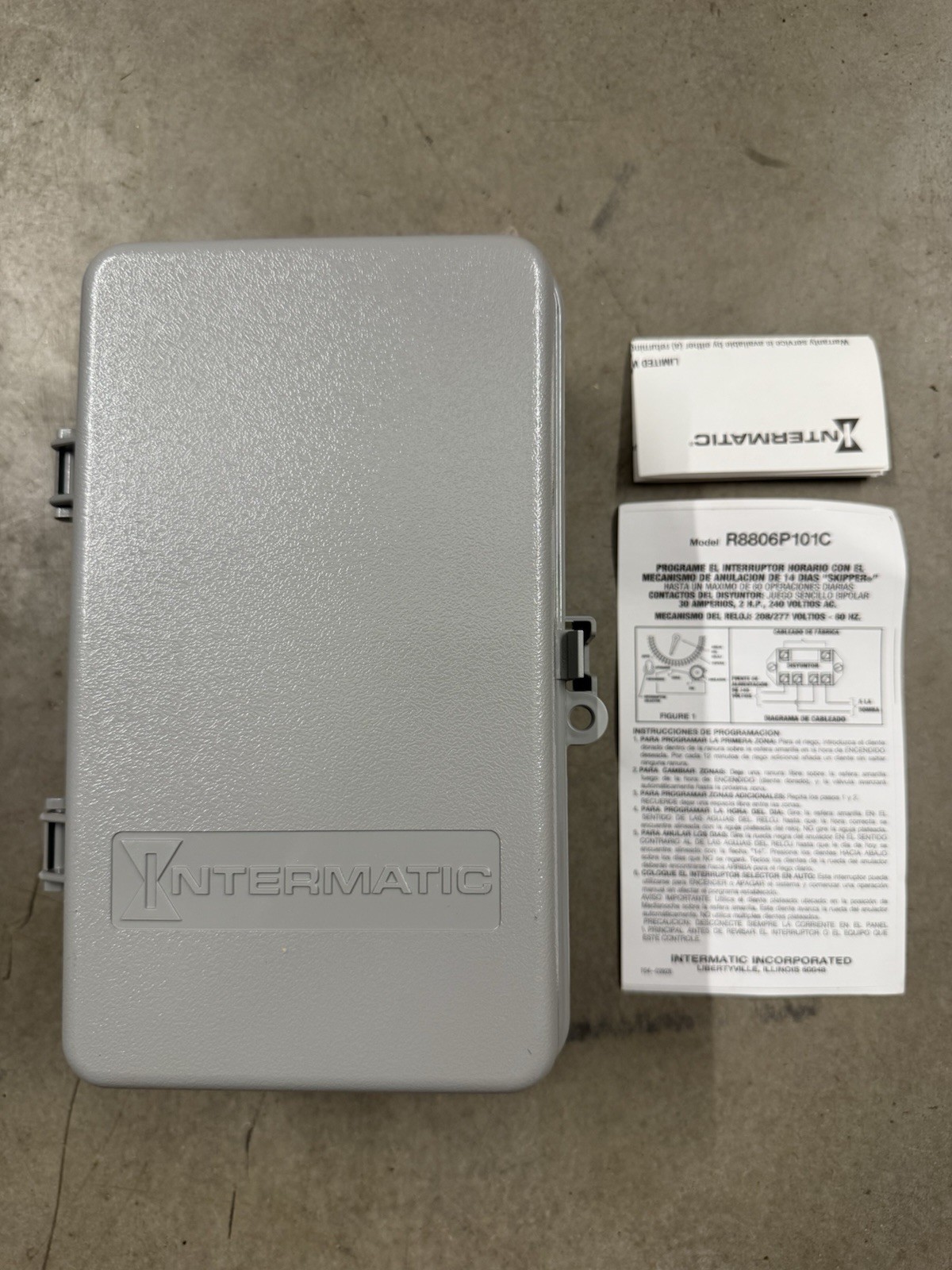Intermatic R8806P101C Automatic Sprinkler Timer Controller