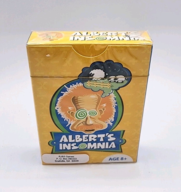 Albert's Insomnia Card Game Homeschooling Learning
