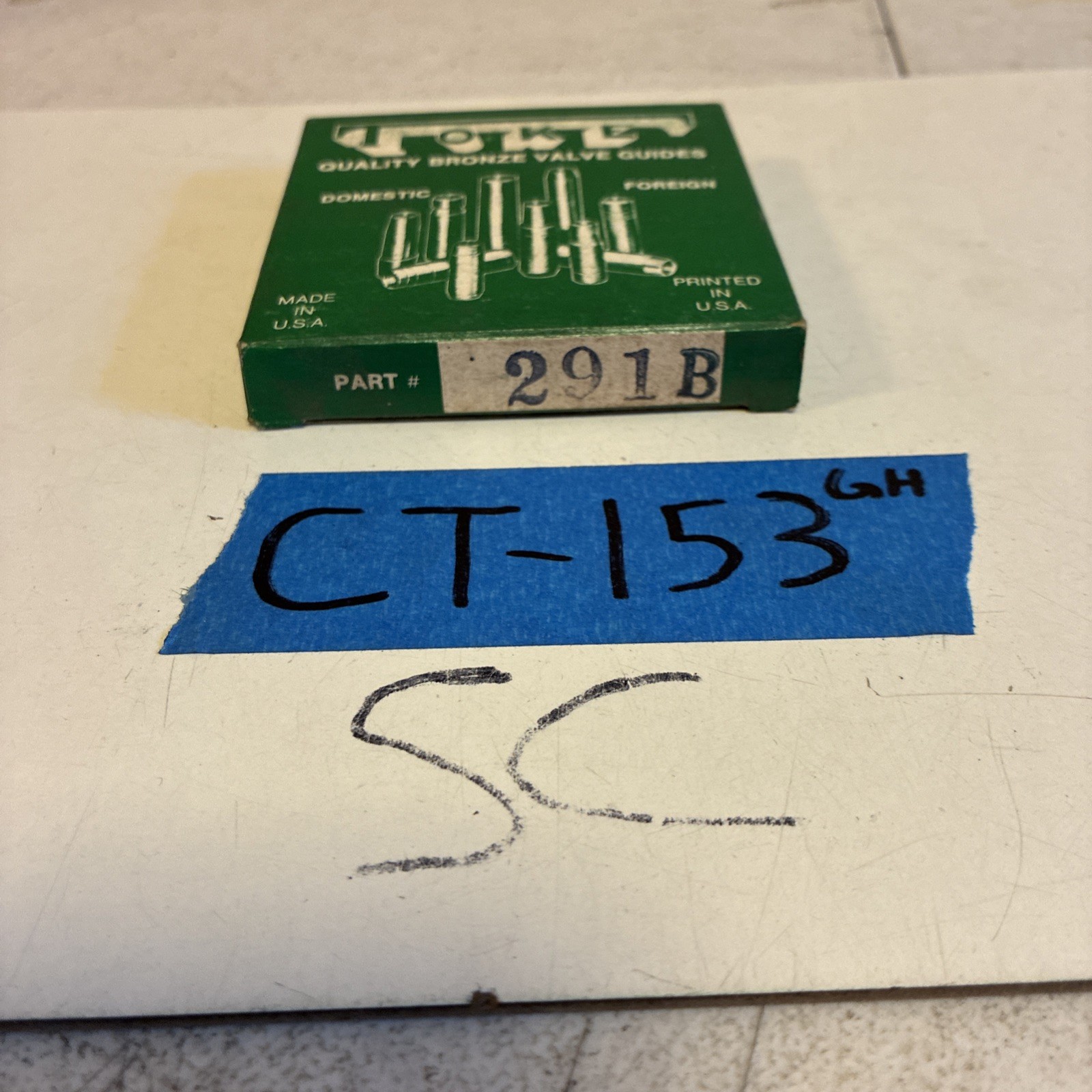 Toke Guide Intake Valve (Sold Individually) B291 Durable High Quality NOS Part