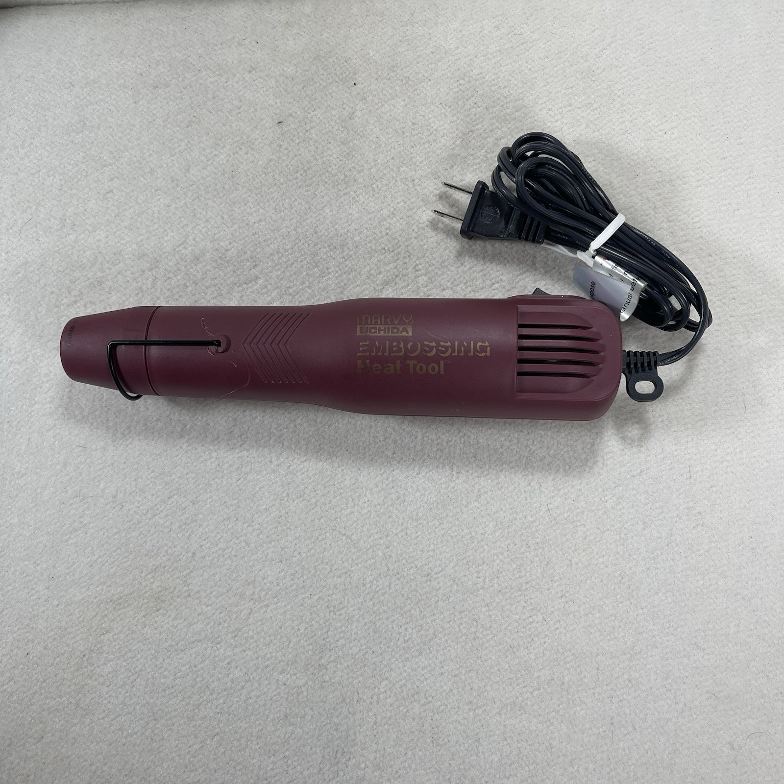 Marcy Uchid Embossing Heat Tool Model 2000 II Rubber Stamping Crafting Tested