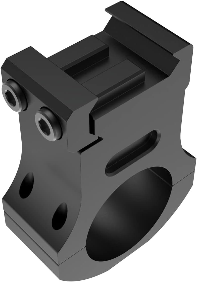 Precision Picatinny Scope Rings with Integrated Level Bubble | 1 inch Diameter