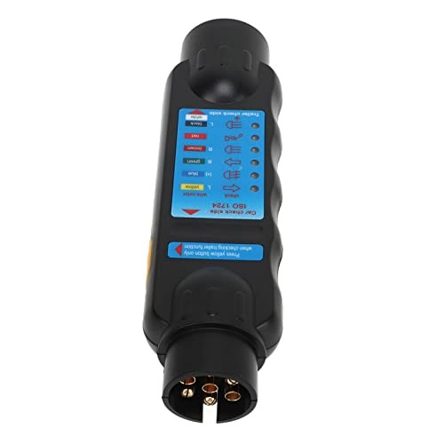 Trailer Plug Socket Tester, Trailer Socket Tester 7 Pin Electrical Tow Bar #1