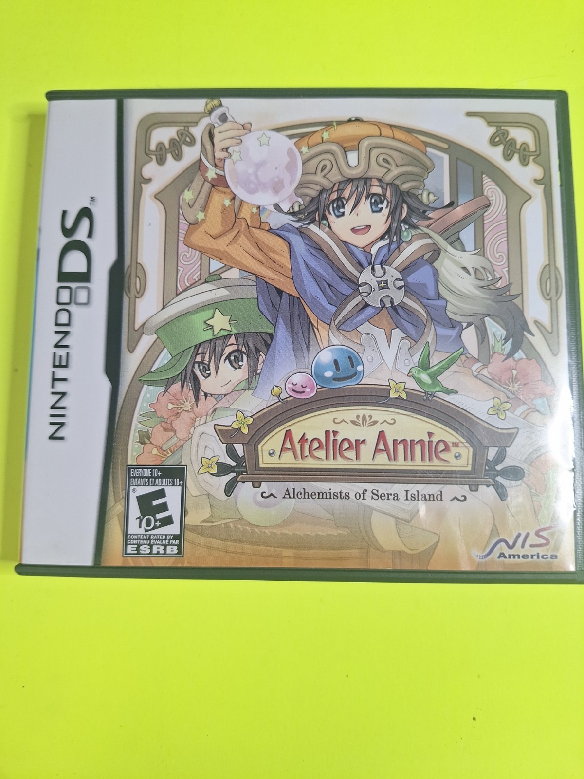 NINTENDO DS ATELIER ANNIE ALCHEMISTS OF SERA ISLAND CASE ONLY NO GAME OR MANUAL