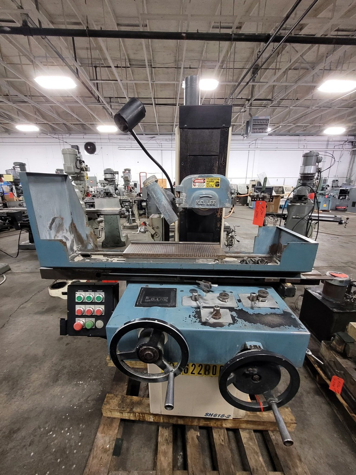 6" x 18" K.O. Lee Hydraulic Surface Grinder