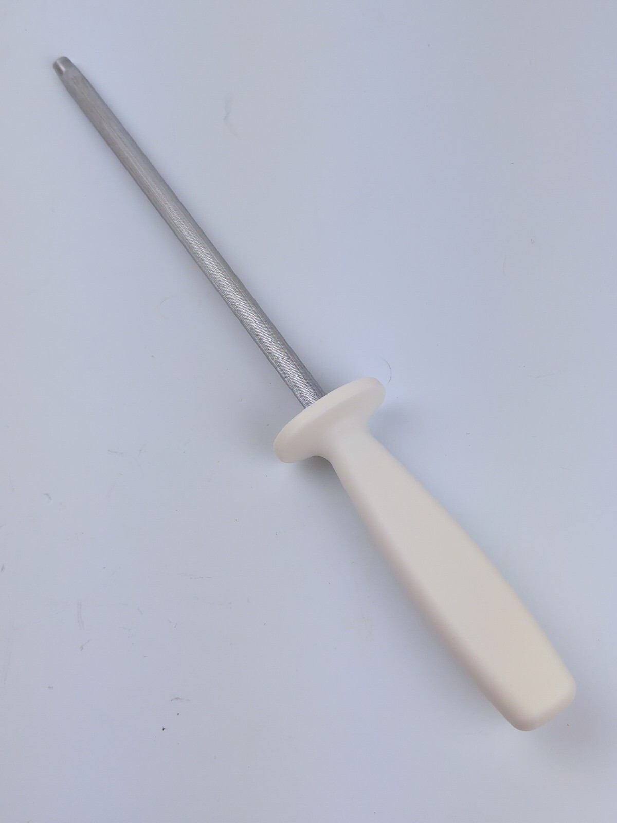 Cuisinart CLASSIC 8" HONING STEEL w/ Stainless Steel Rod & WHITE Handle, NEW!
