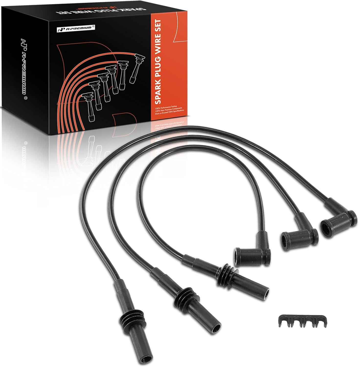 Spark Plug Ignition Wire Set Dodge Ram 1500 Jeep Liberty 3.7L V6