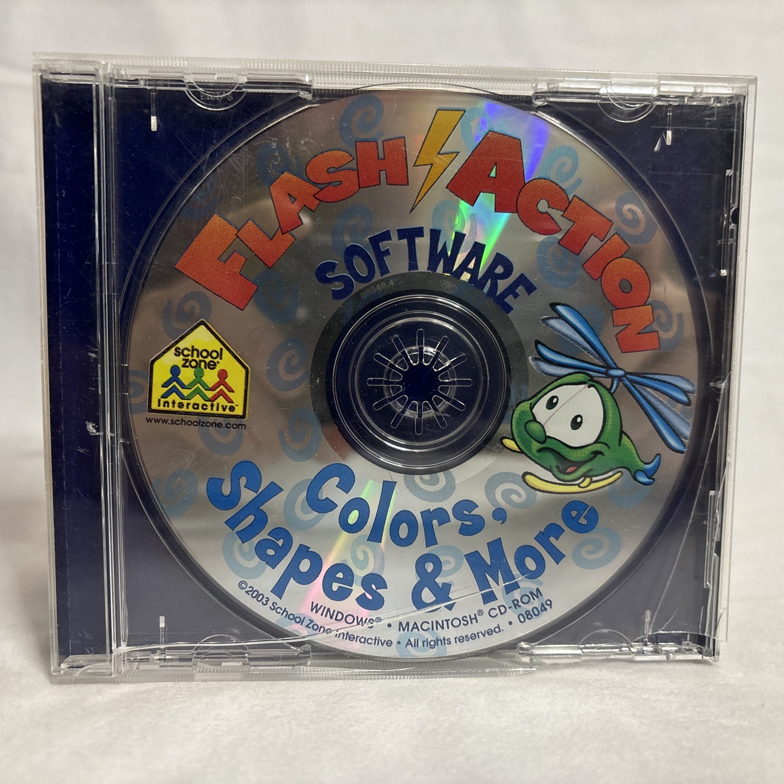 Flash Action Software - Colors, Shapes & More (PC/Mac) CD-ROM by School Zone