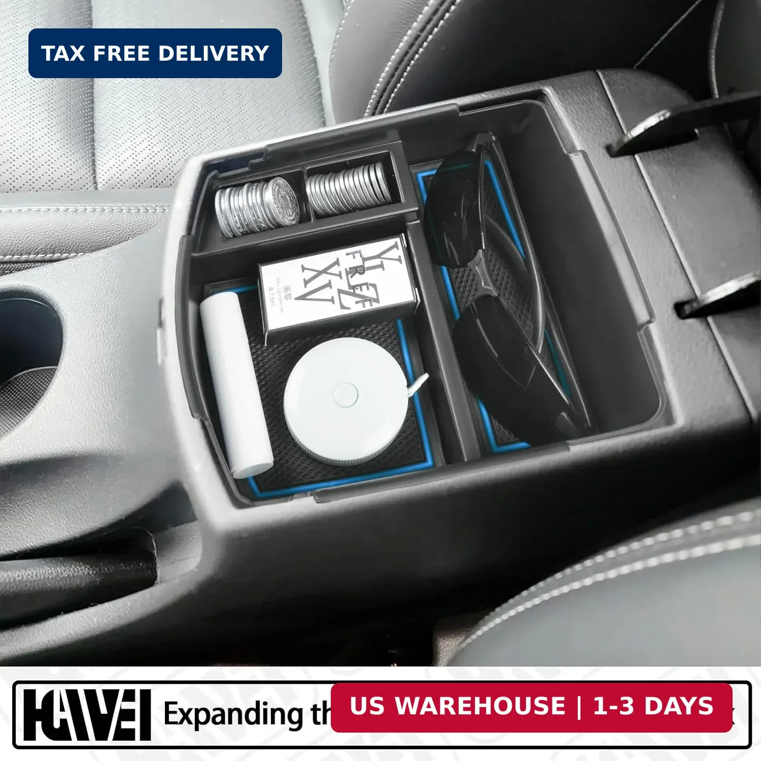 HGWEI Center Console Tray Organizer Compatible with Kia Seltos 2020 2021 2022 20