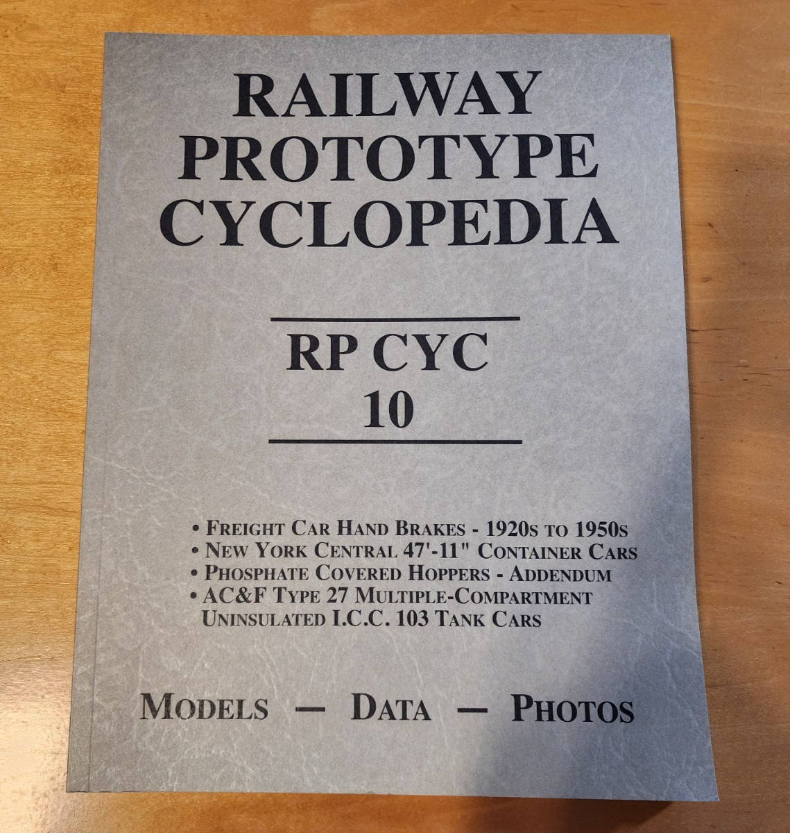 Railway Prototype Cyclopedia RP CYC Vol 10 2004 Phosphate Hopper Tank  Hawkins