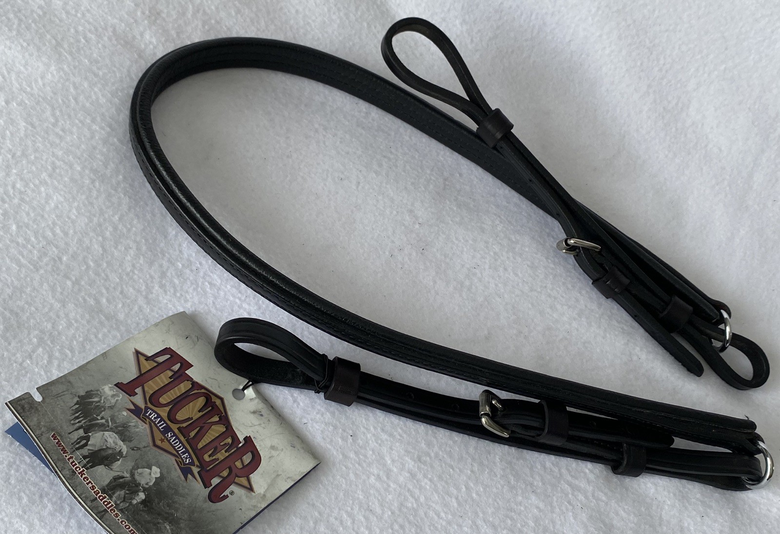 New TUCKER Black Padded Breast Collar Strap~Non Restrictive~Walking~Gaited HORSE