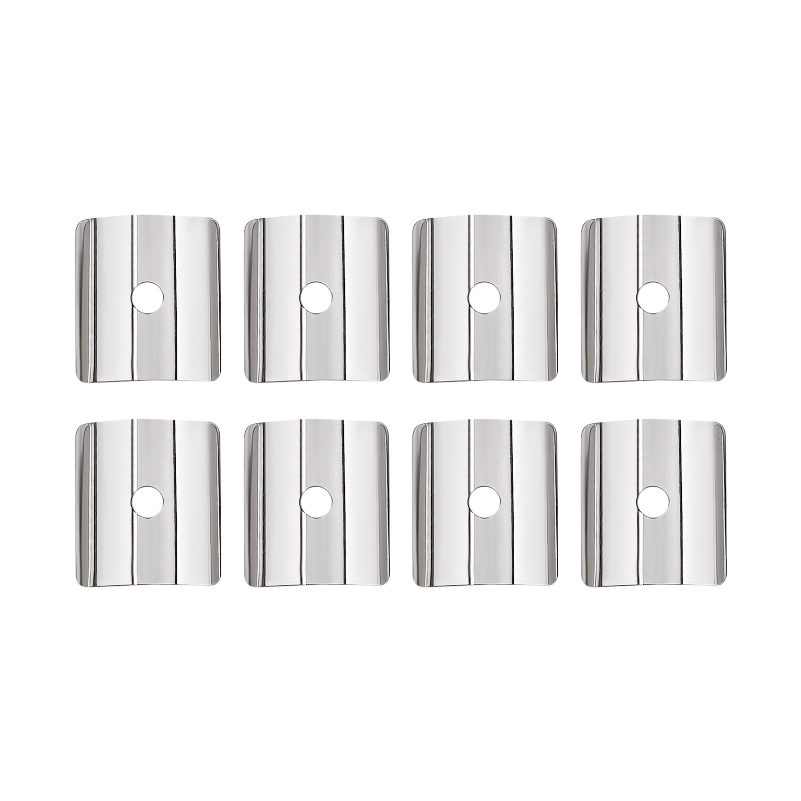 12* 60 in 2 Tier Stainless Steel Silver Adjustable Rectangular Storage Shelf