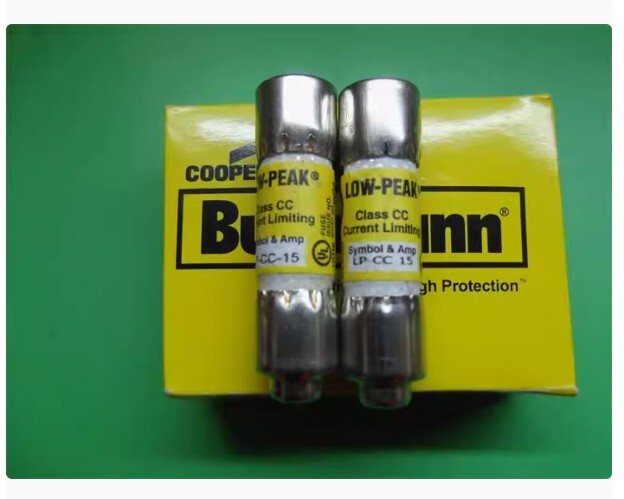 10 pcs EATON  BUSSMANN LP-CC-15 Fuse 15A 600Vac，brand new with box，free shipping