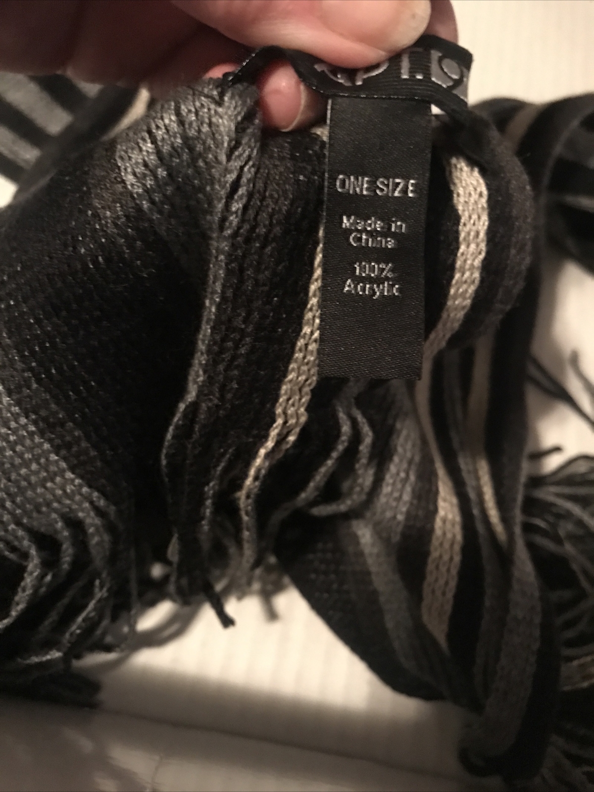 APT 9 MENS KNIT SCARF - MULTICOLOR - OS (TW-3352)