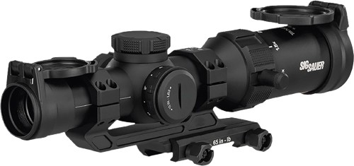 Sig Sauer SPR Rifle Scope 1-4x24mm 30mm SFP Hellfire FL-4 Illum. Black with