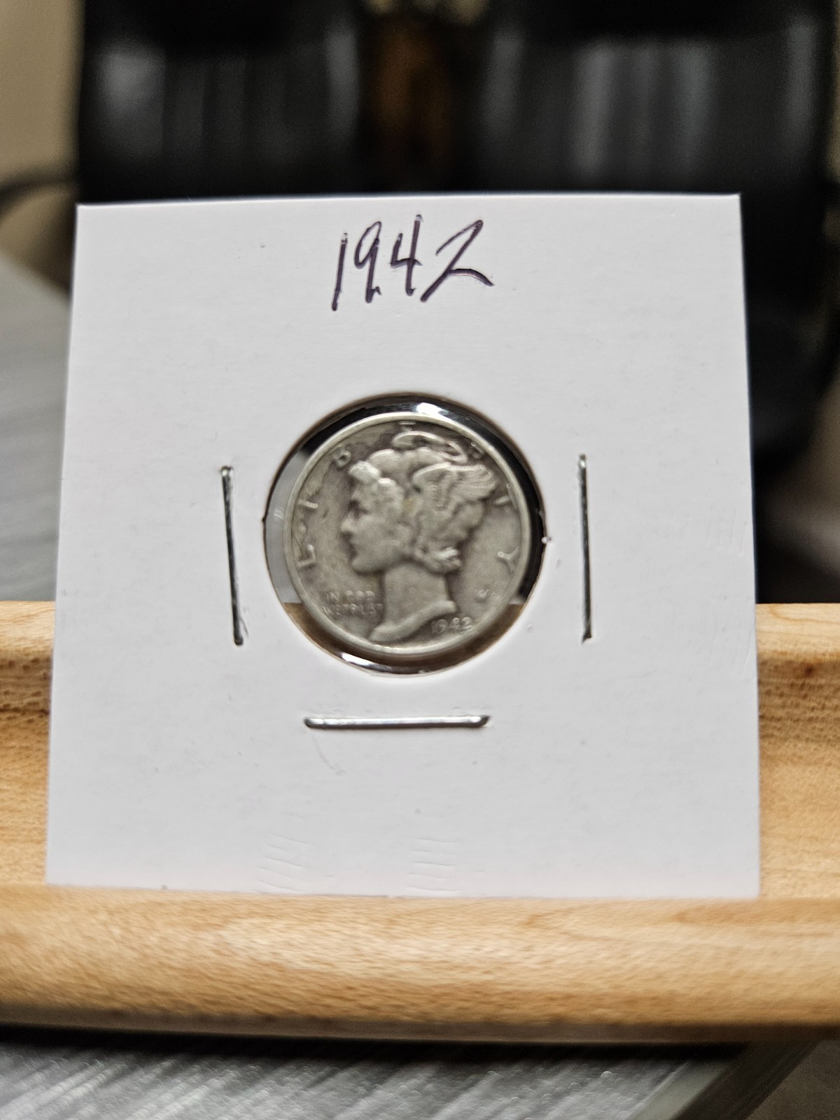 1942 Mercury Silver Dime 90% Silver 10c Average Circulated FREE SHIPPING!
