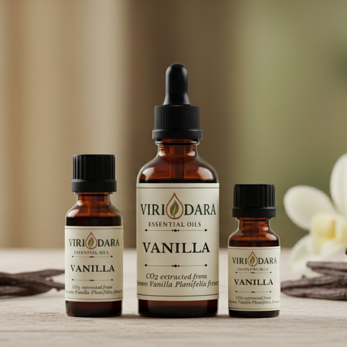 Organic Vanilla Essential Oil – 100% Pure & Natural – Free Shipping