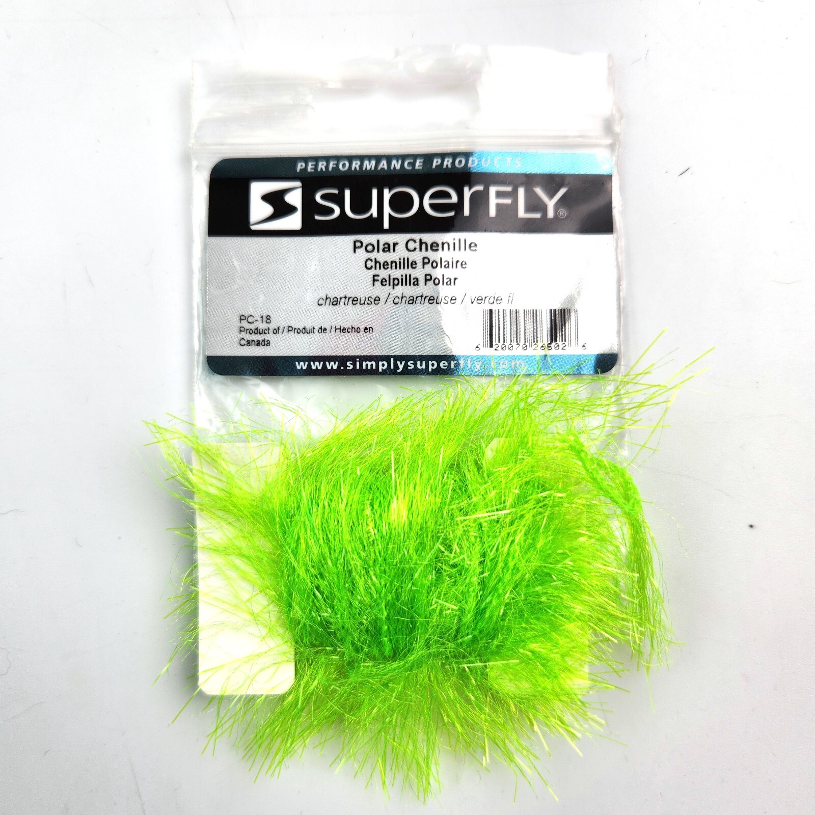 Superfly Polar Chenille - Chartreuse